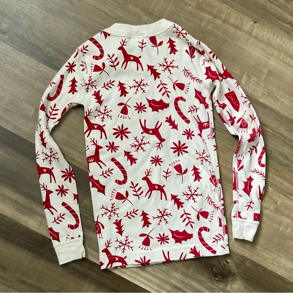 [Hanna Andersson] Set of 2 Christmas Tops 120 / US 6-7 - Picture 6 of 7